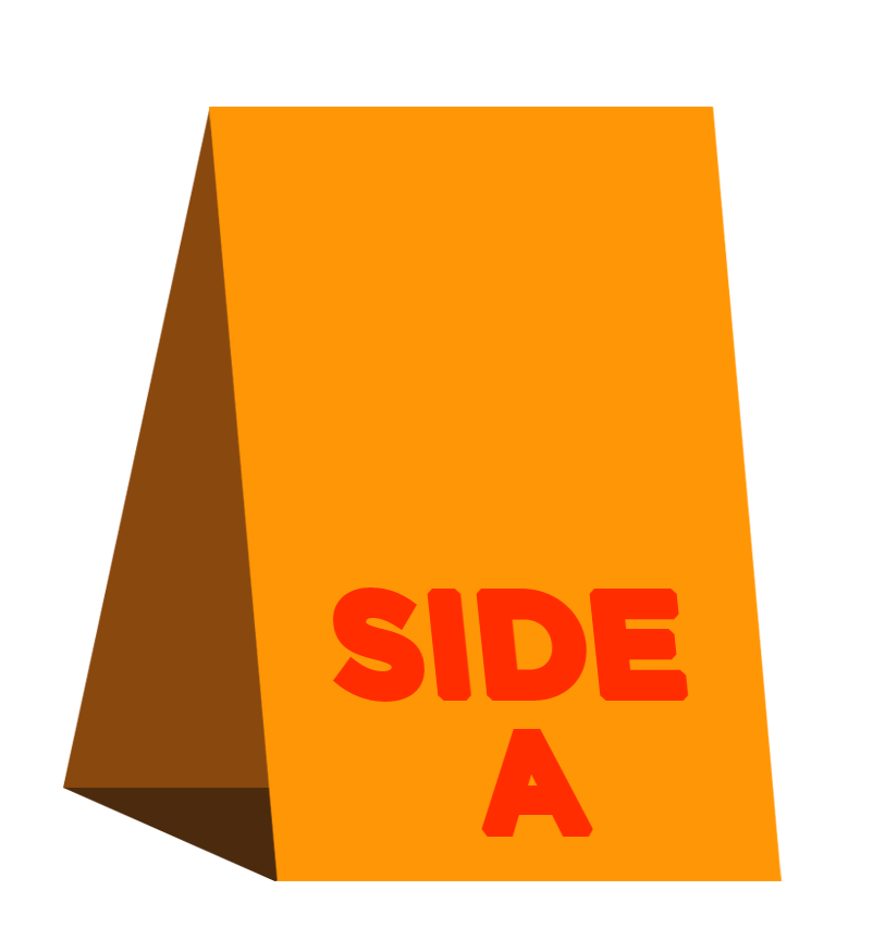 table tent signs template
