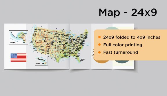 Map - 24x9