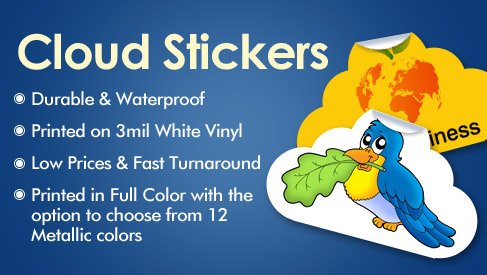 Cloud Sticker