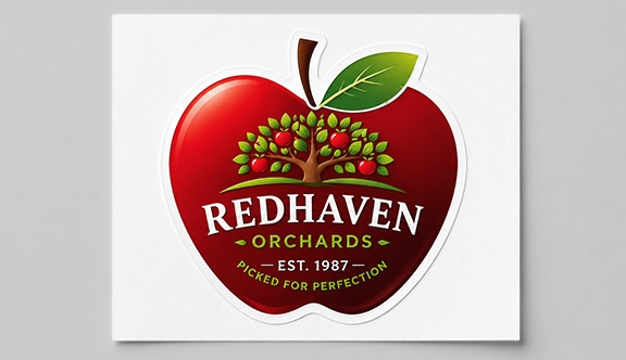 Apple Sticker