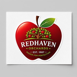 Apple Sticker