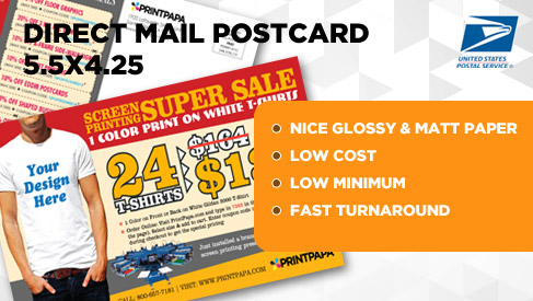 Direct Mail Postcard - 5.5x4.25