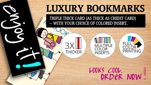 Luxury Bookmarks