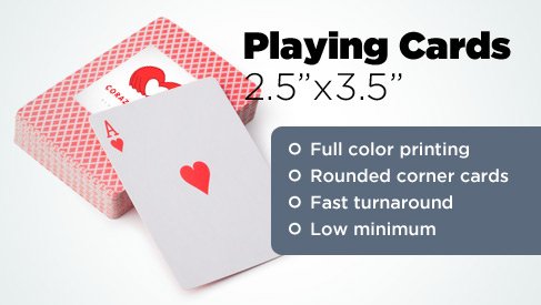 Playing Cards 2.5x3.5