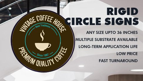 Rigid Circle Sign
