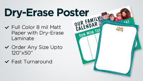 Dry Erase Posters