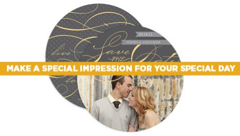 Circle Shape Flyer - 7.5" Diameter