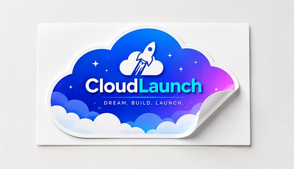Cloud Sticker