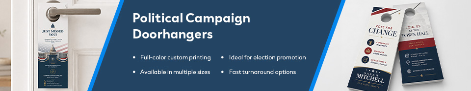 Political Campaign Doorhangers