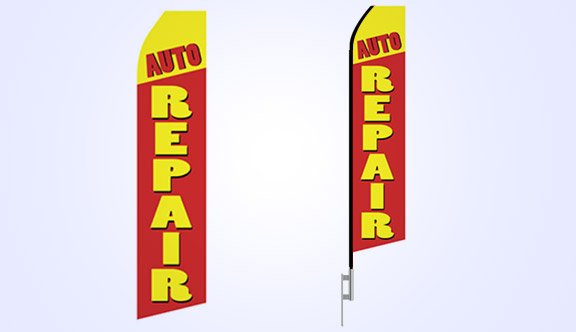 Auto Repair Stock Flag - 16ft. Auto Repair Stock Flag - 16ft.