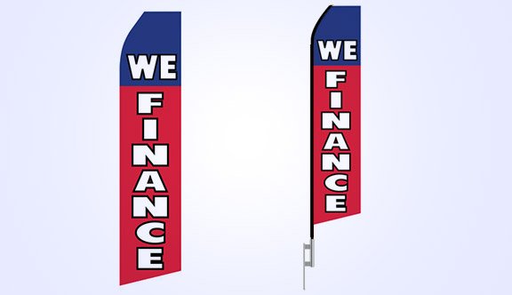 We Finance Stock Flag - 16ft. We Finance Stock Flag - 16ft.