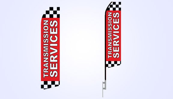 Transmission Services Stock Flag - 16ft. Transmission Services Stock Flag - 16ft.