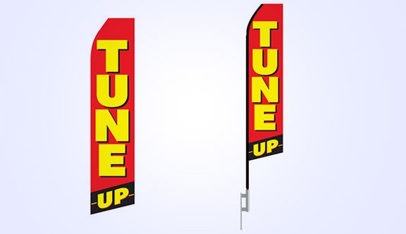 Tune Up Stock Flag - 16ft. Tune Up Stock Flag - 16ft.