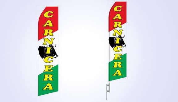 Carnicera Stock Flag - 16ft Carnicera Stock Flag - 16ft