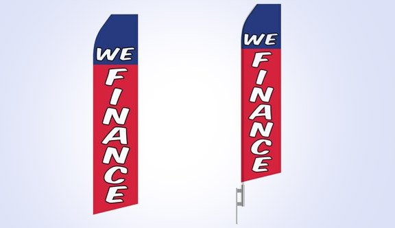 We Finance Stock Flag - 16ft We Finance Stock Flag - 16ft