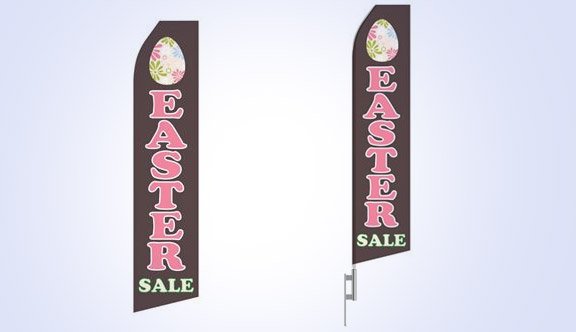 Easter Sale Stock Flag - 16ft