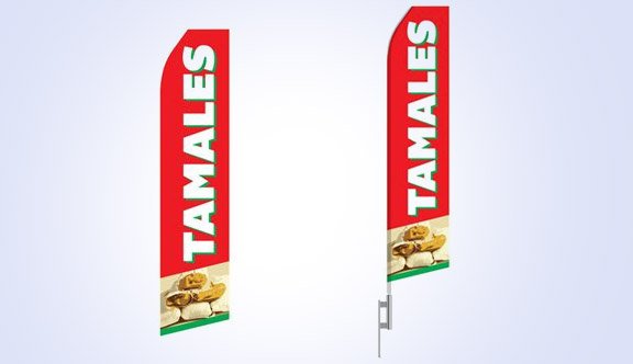 Tamales Stock Flag - 16ft