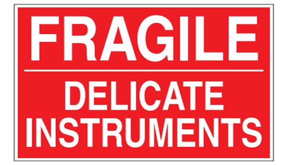 Fragile - Delicate Instruments - 3x4