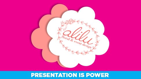 Flower Shaped Business Card - 3"x3"