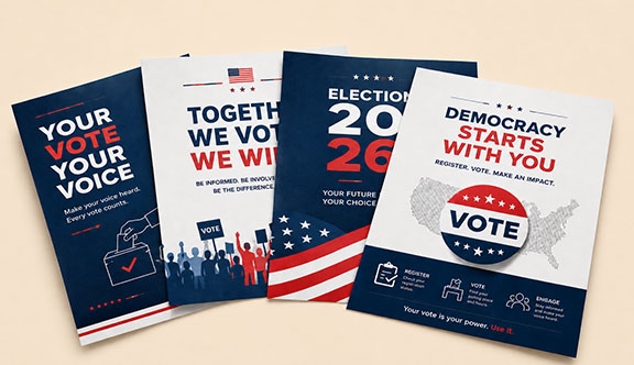 Political Flyers - Letter Size (8.5x11)