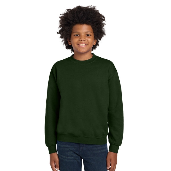 Gildan Youth Heavy Blend Crewneck Sweatshirt (18000B)