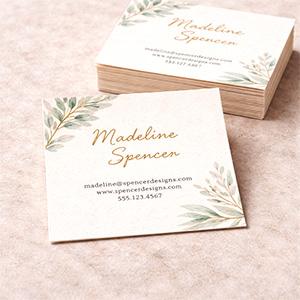 Linen Business Cards