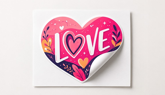 Heart Sticker