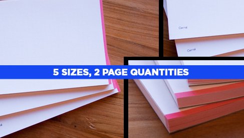 5 different sizes available 5 different sizes available