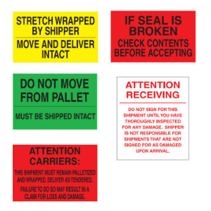 Pallet Protection Labels