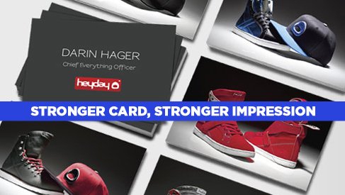 Plastic Business Card 3.5x2 inch (US Standard)