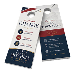 Political Campaign Doorhangers