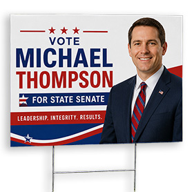 Political Campaign Yard Signs