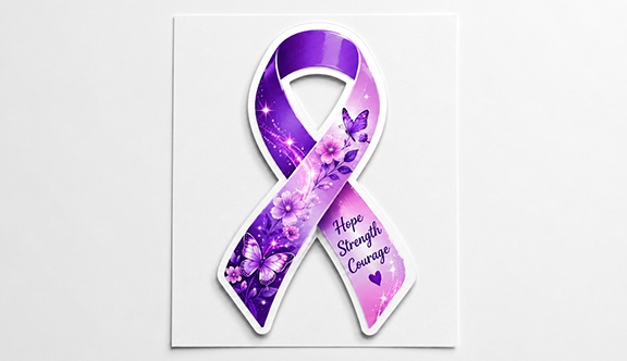 Ribbon Sticker