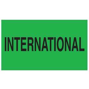 International Labels - 3x5