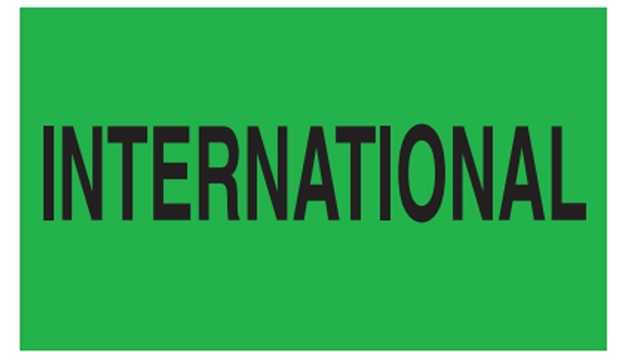 International Labels - 3x5